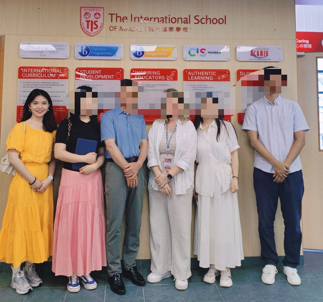 澳门国际学校参观学习照片